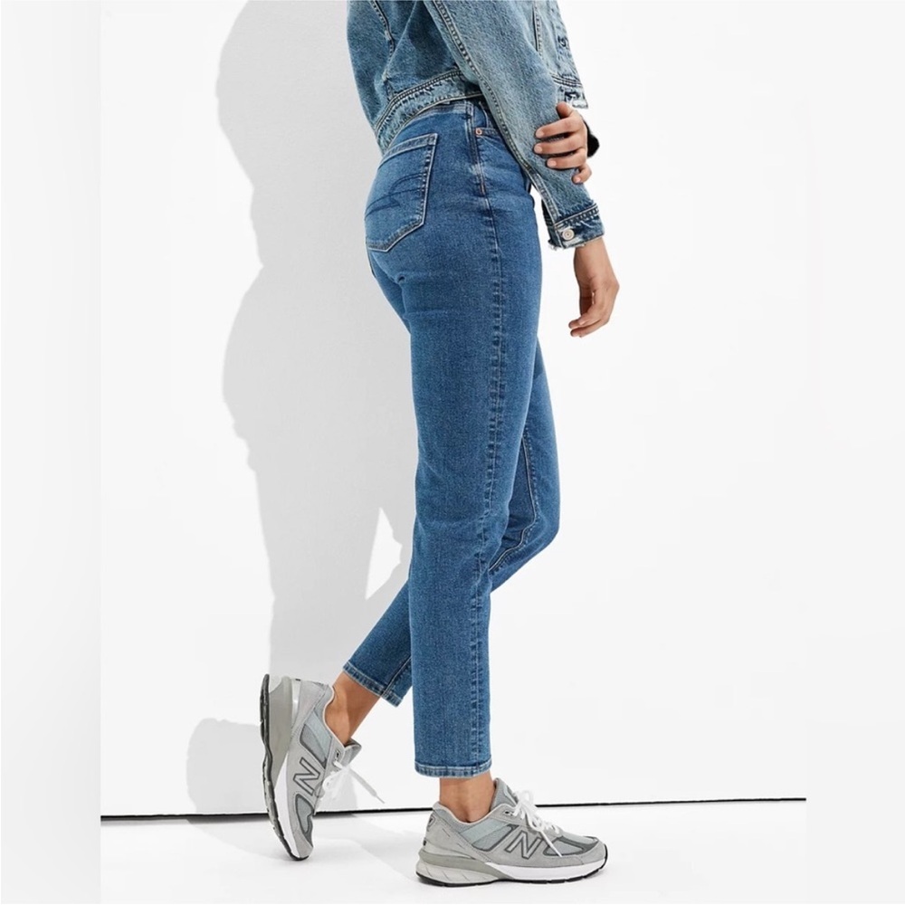 American Eagle Mom Jean Blue Size 18 - Picture 2 of 13